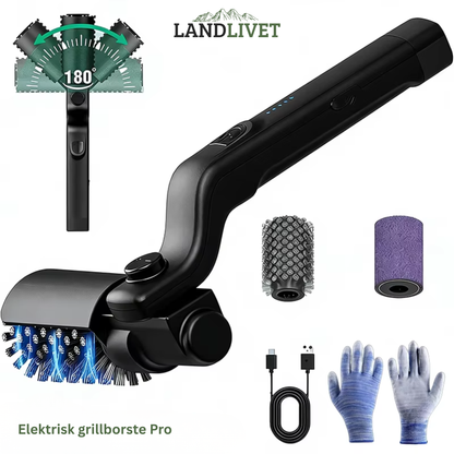 Elektrisk grillborste Pro