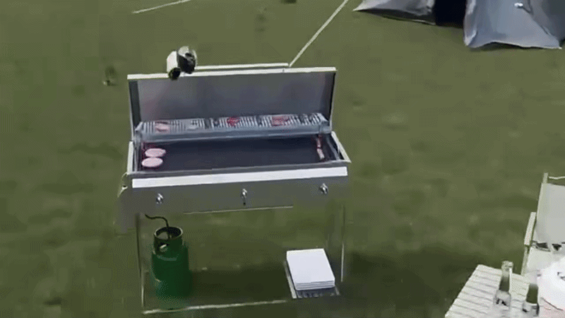 Elektrisk grillborste Pro