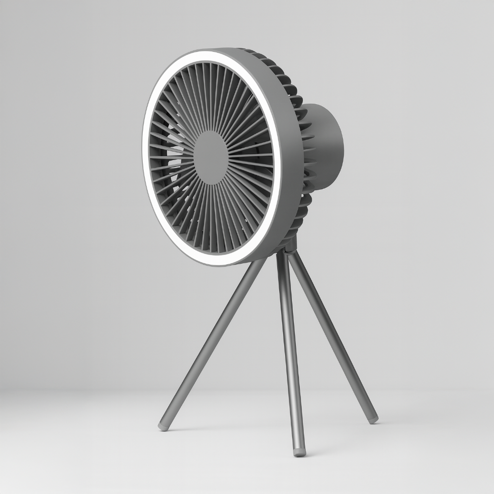 Vildmarken™ 3-i-1 Campingfläkt – LED & Powerbank
