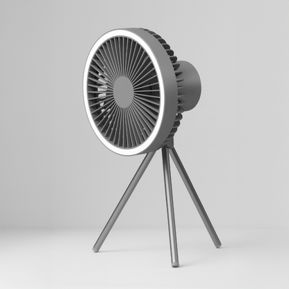 Vildmarken™ 3-i-1 Campingfläkt – LED & Powerbank