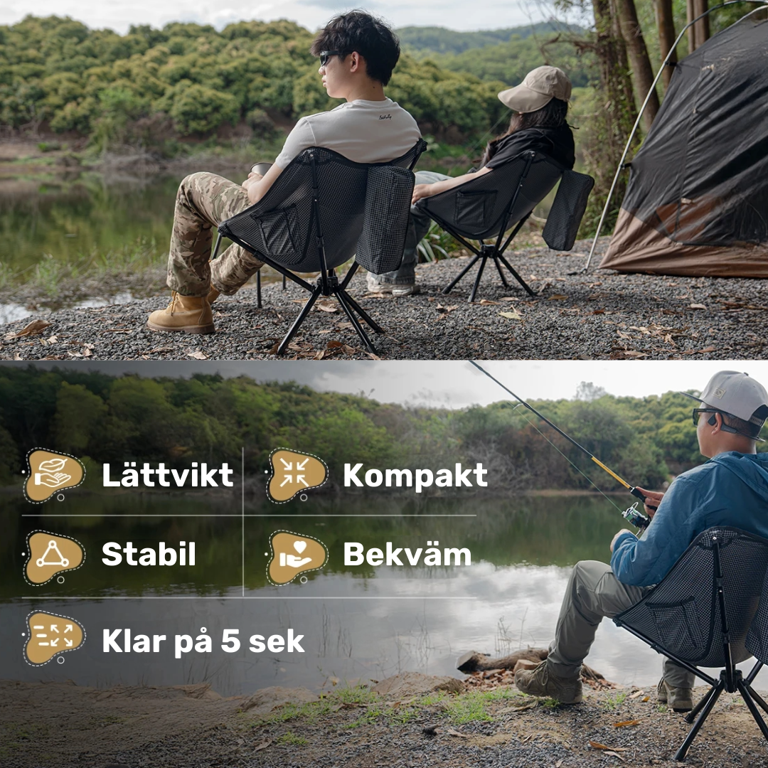 Kompakt campingstol – Vildmarken™ Mini Explorer